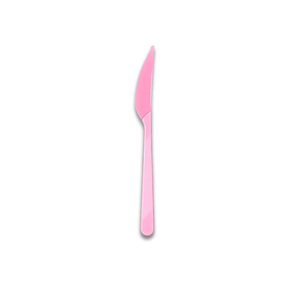 PEMBE - PARTY LÜX BIÇAK 25 AD X 80 PAKET