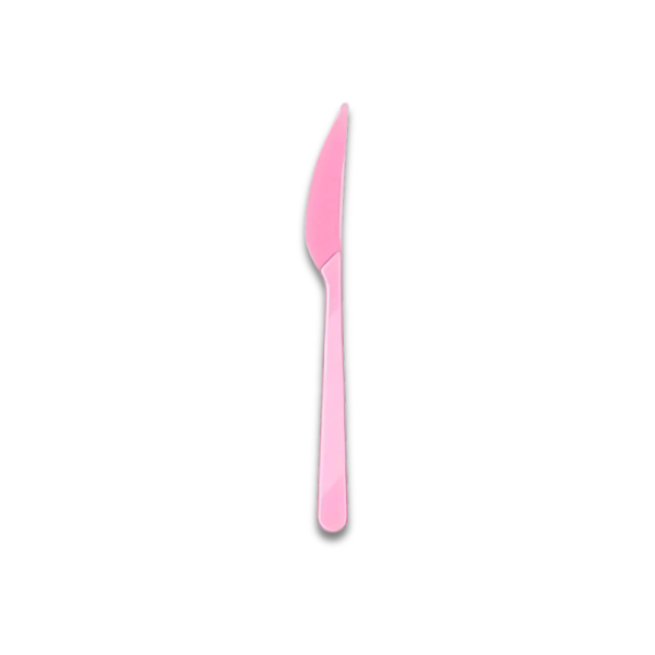 PEMBE - PARTY LÜX BIÇAK 25 AD X 80 PAKET