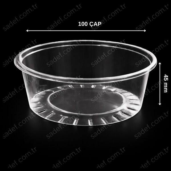 100X45 200 CC PET SUP KASE ŞEFFAF 2000 ADET