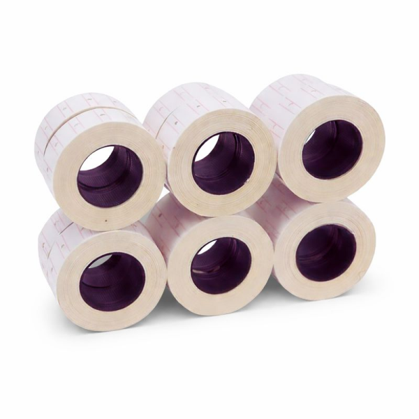 BEYAZ FİYAT ETİKETİ 600 LÜ*12 RULO