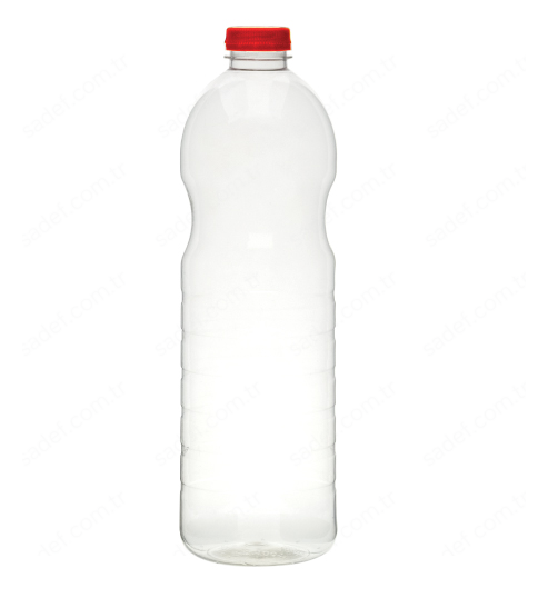 PET ŞİŞE 1000 ML + 29/25 MM EMNİYETLİ KAPAK 80 ADET