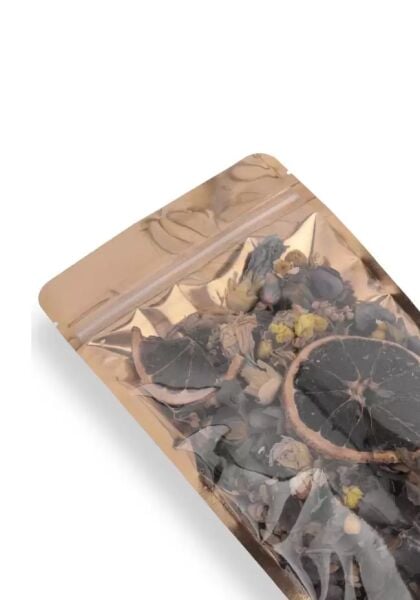 GOLD METALİZE ŞEFFAF KİLİTLİ DOYPACK 11X18,5 3000 ADET