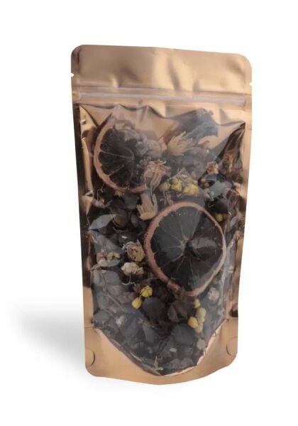 GOLD METALİZE ŞEFFAF KİLİTLİ DOYPACK 13X22,5 2500 ADET