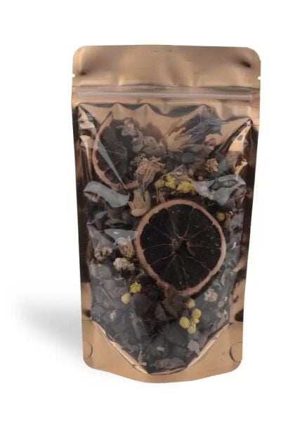 GOLD METALİZE ŞEFFAF KİLİTLİ DOYPACK 20X30 1500 ADET