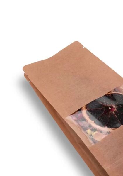 FLAT BOTTOM 10X23X7 KRAFT PENCERELİ 1000 ADET