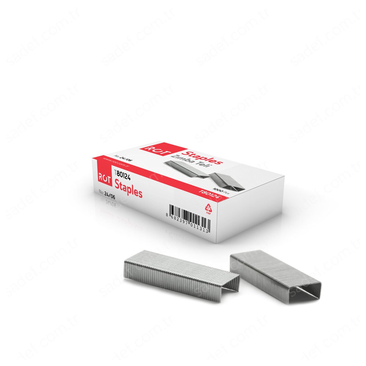 ROT ZIMBA TELİ BÜYÜK BOY 24/6 1000 Lİ * 10 PK