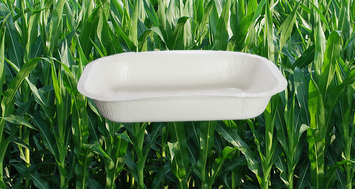 NP-18 230X170X40 MM - 1000 ML FIRINLANABİLİR KARTON KAP BEYAZ 400 ADET