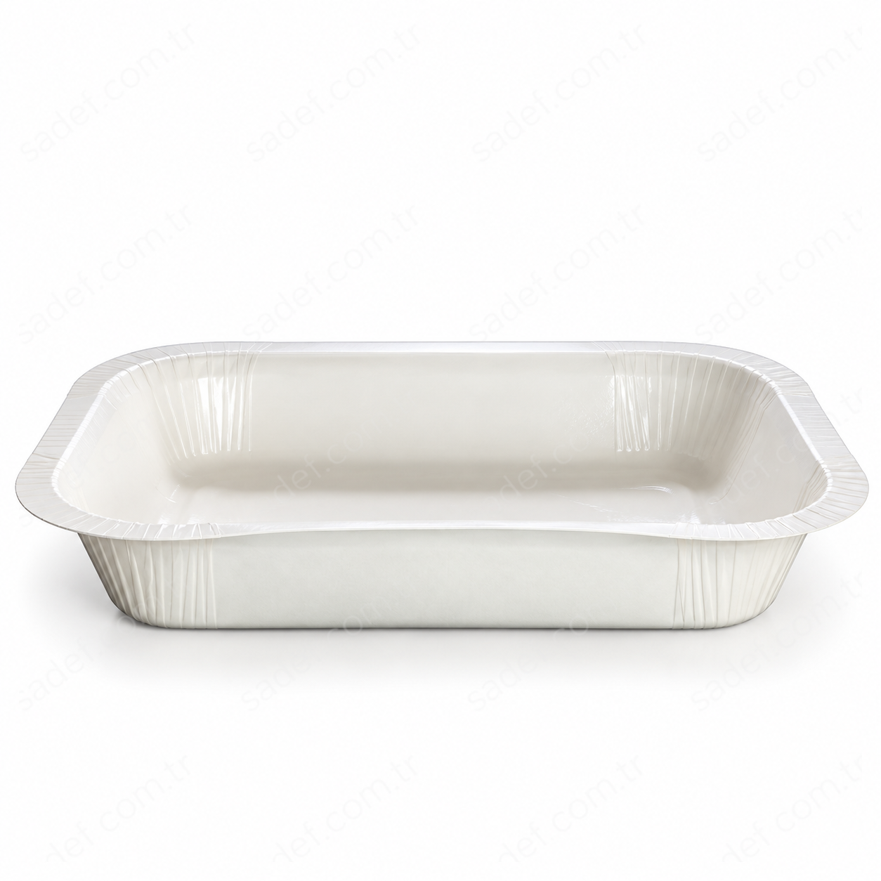 NP-18 230X170X40 MM - 1000 ML FIRINLANABİLİR KARTON KAP BEYAZ 400 ADET
