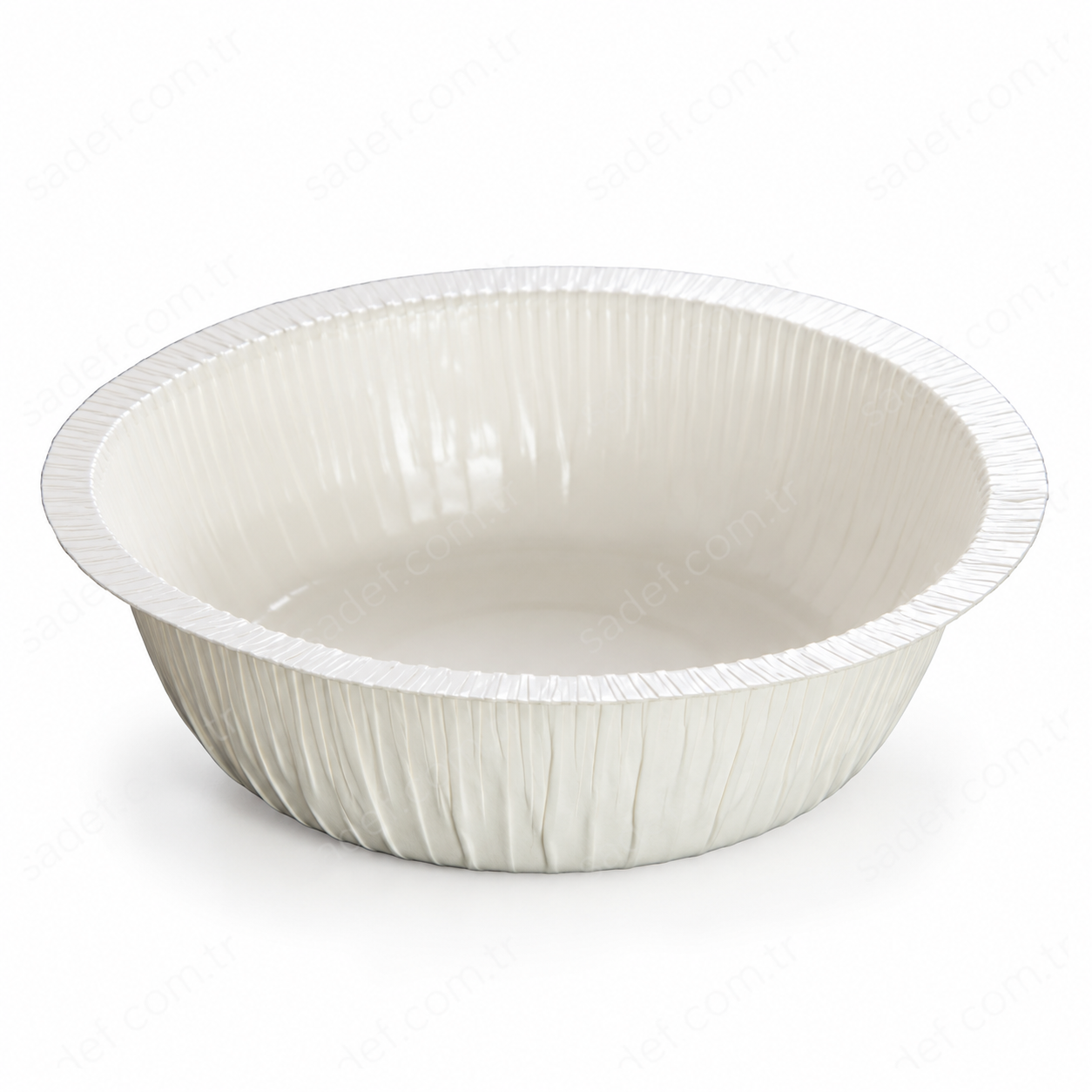 NP-35 Ø160X55 MM - 500 ML FIRINLANABİLİR KARTON KAP  BEYAZ 400 ADET