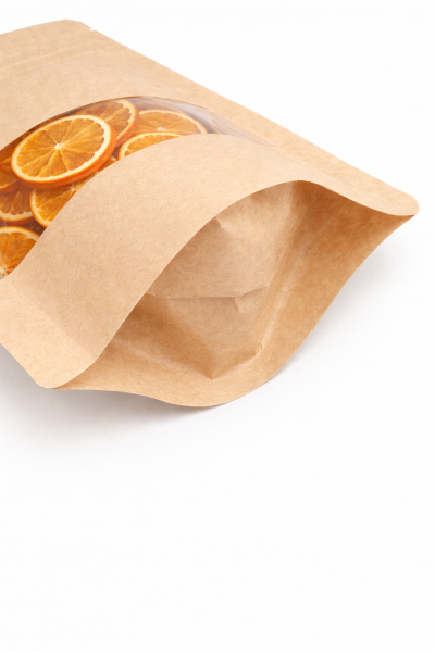 KRAFT PENCERELİ KİLİTLİ DOYPACK 8,5X14,5 3000 ADET