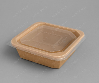 PP KAPAK 178X178 PETRA 750&1000 ML ŞEFFAF 300 ADET