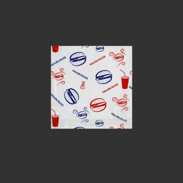HAMBURGER POŞETİ (12,5X12,5 CM ) 2000 AD