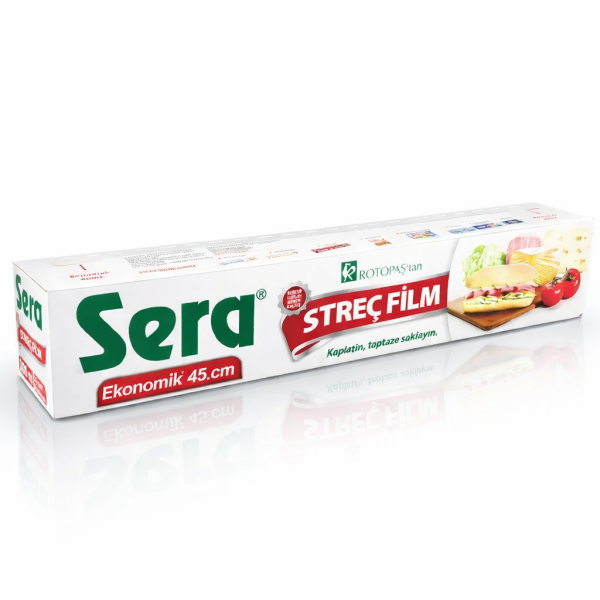 KUTULU SERA EKONOMİK 45X170 M 9 MİKRON STRECH FİLM 16 ADET