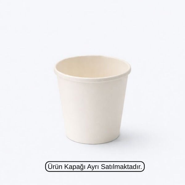 BEYAZ 4 OZ BASKISIZ KARTON BARDAK 3000 ADET