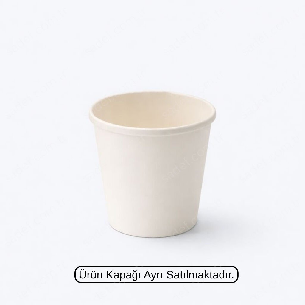 BEYAZ 4 OZ BASKISIZ KARTON BARDAK 3000 ADET