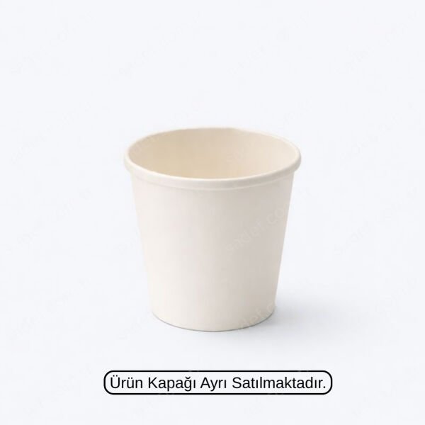 BEYAZ 4 OZ BASKISIZ KARTON BARDAK 3000 ADET