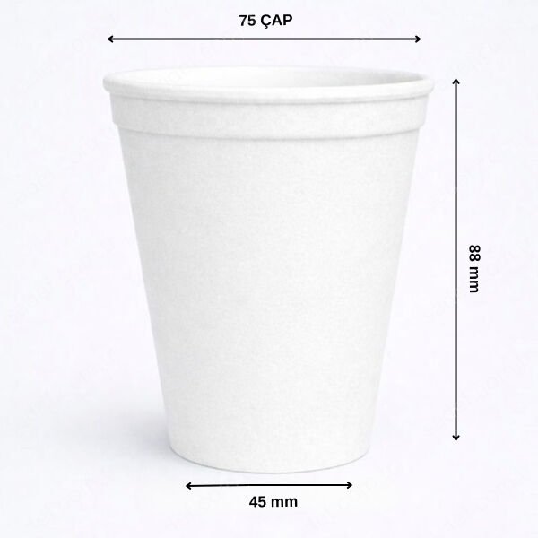 210 ML KÖPÜK BARDAK 1000 ADET