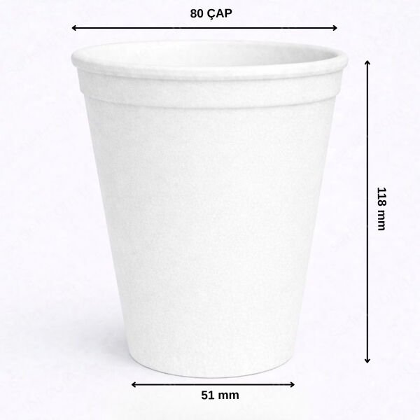 330 ML KÖPÜK BARDAK 1000 ADET