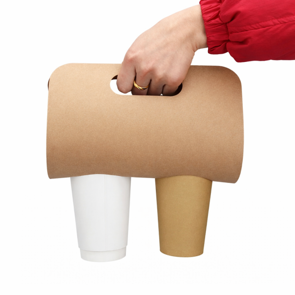 KARTON BARDAK ÇANTA TAŞIYICI 2'Lİ 100 ADET