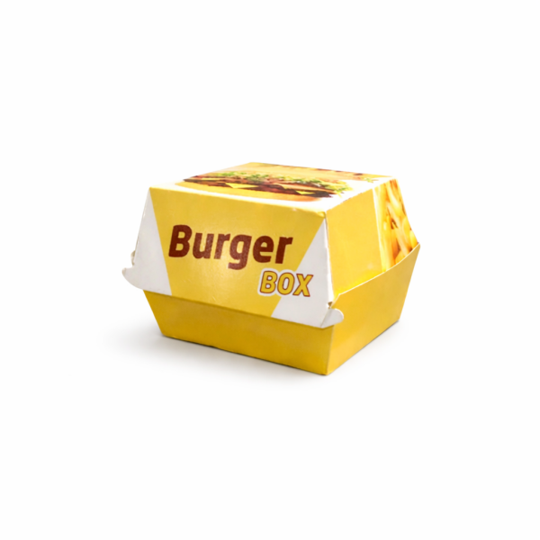 BASKILI HAMBURGER KUTUSU 9X9X7 ( KÜÇÜK BOY ) 500 ADET