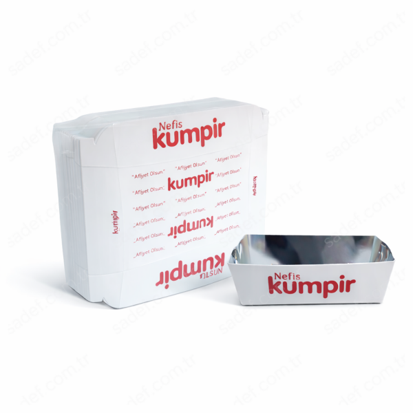 KUMPİR KABI KARTON METALİZELİ 100 ADET