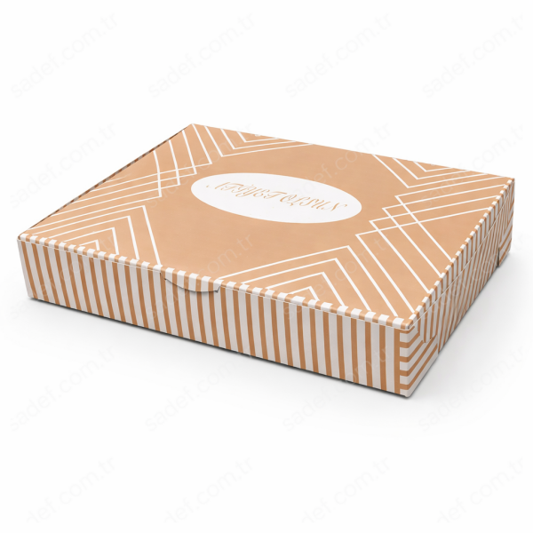 AFİYET OLSUN BAKLAVA KUTUSU 1 KG ( 26X18X4 CM ) 100 AD