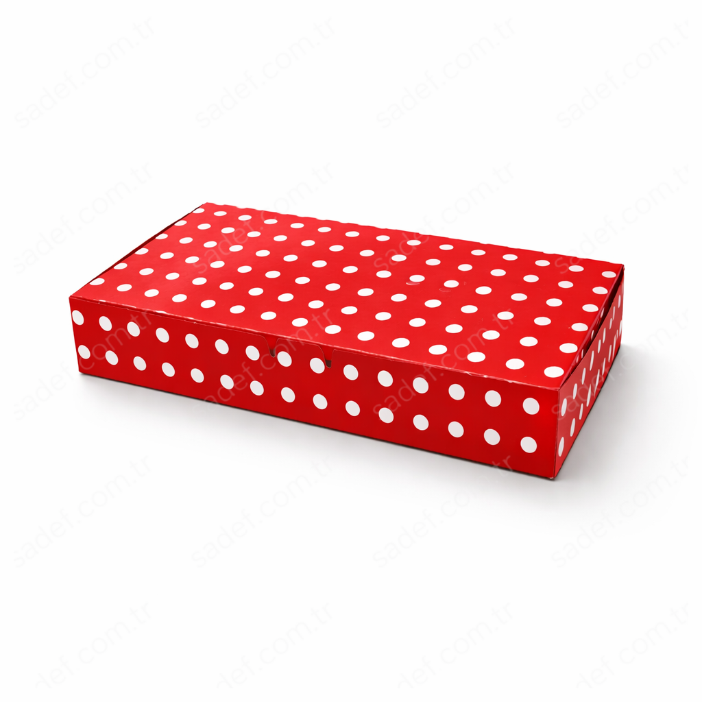 PUANTİYELİ BAKLAVA KUTUSU 0,5 KG ( 22X13X4 ) CM 100 AD