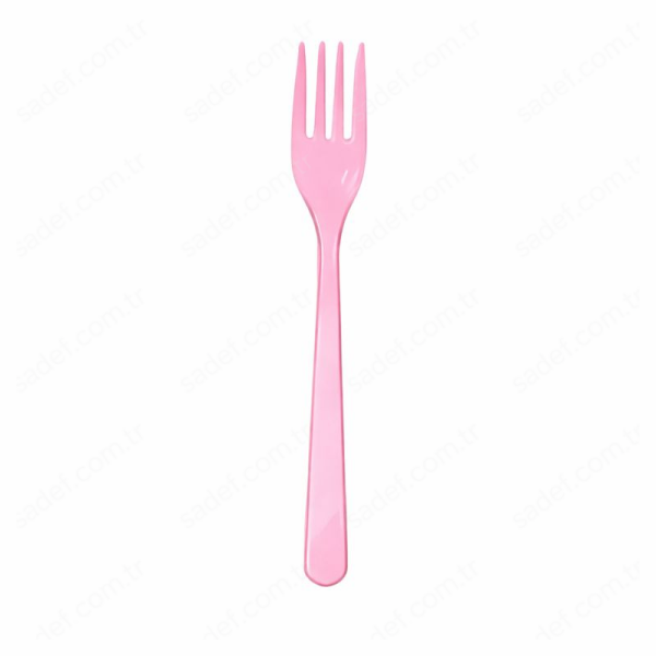 PEMBE - PARTY LÜX ÇATAL 25 AD X 80 PAKET