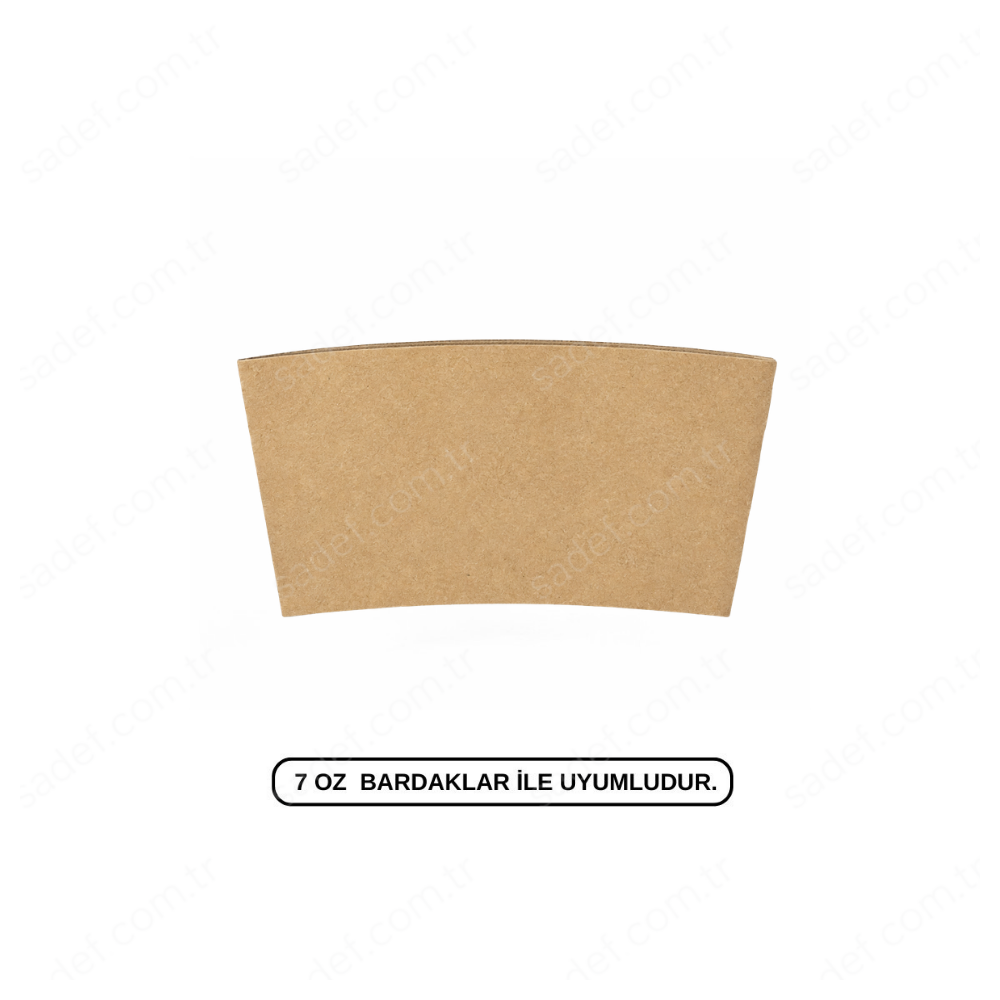 SLEEVE KRAFT BARDAK CEKETİ 7 OZ 1000 ADET