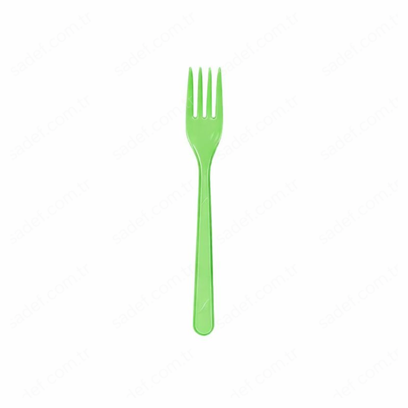 YEŞİL - PARTY LÜX ÇATAL 25 AD X 80 PAKET