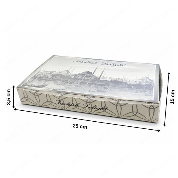 LOKUM KUTUSU 1 KG ( 25X15X3,5 CM ) 100 AD