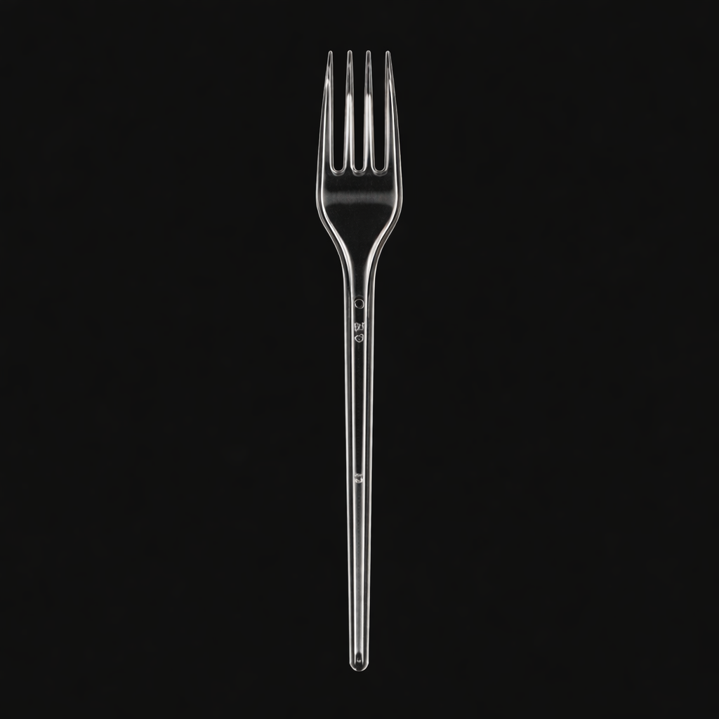 EKO PLASTİK LÜX ÇATAL ŞEFFAF 2,3 GR 100 ADET X 40 PAKET