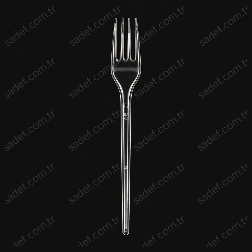 EKO PLASTİK LÜX ÇATAL ŞEFFAF 2,3 GR 100 ADET X 40 PAKET