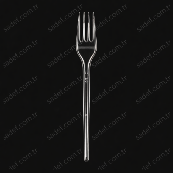 EKO PLASTİK LÜX ÇATAL ŞEFFAF 2,3 GR 100 ADET X 40 PAKET