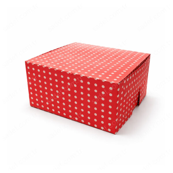 NO:1 KARE TURTA KUTUSU ( 21X21X13 CM ) 100 AD