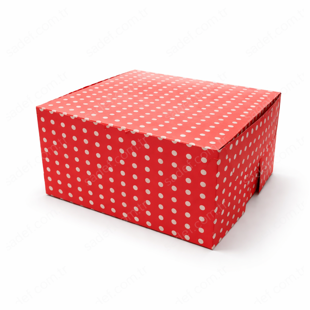 NO:2 KARE TURTA KUTUSU ( 25X25X13 CM ) 50 AD