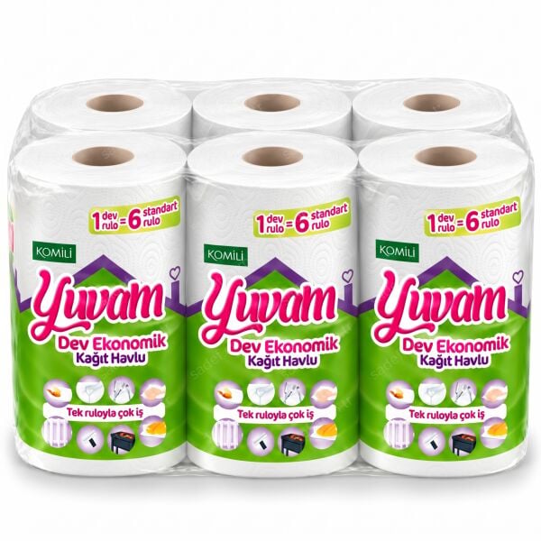 KOMİLİ DEV HAVLU 2 KATLI 73,8 M 6 ADET