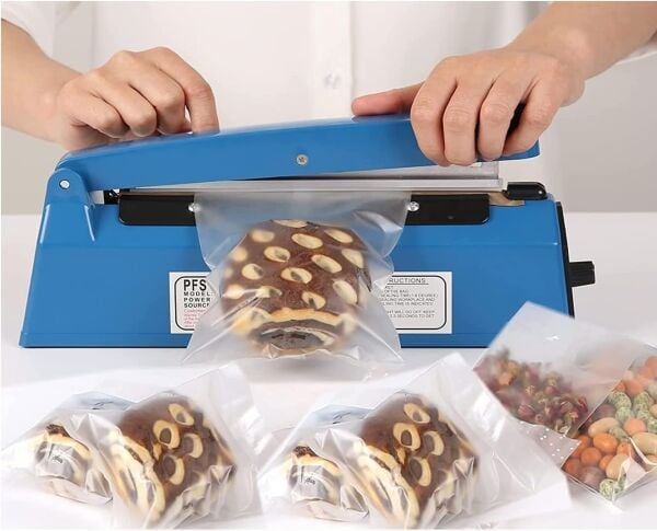 40 CM METAL GÖVDE POŞET AĞIZ YAPIŞTIRMA MAKİNESİ