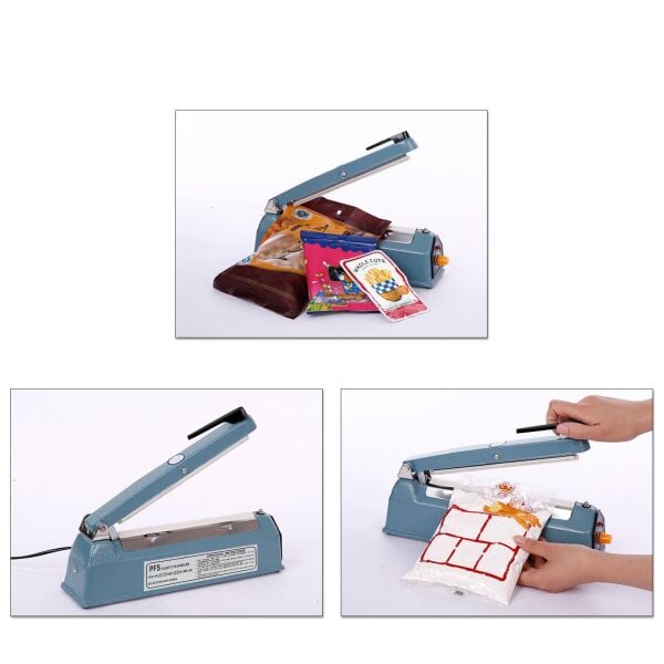 40 CM METAL GÖVDE POŞET AĞIZ YAPIŞTIRMA MAKİNESİ