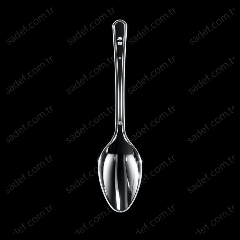 LÜX SUPANGİLE TATLI KAŞIK 2,5 GR ŞEFFAF 100 ADET X 40 PAKET