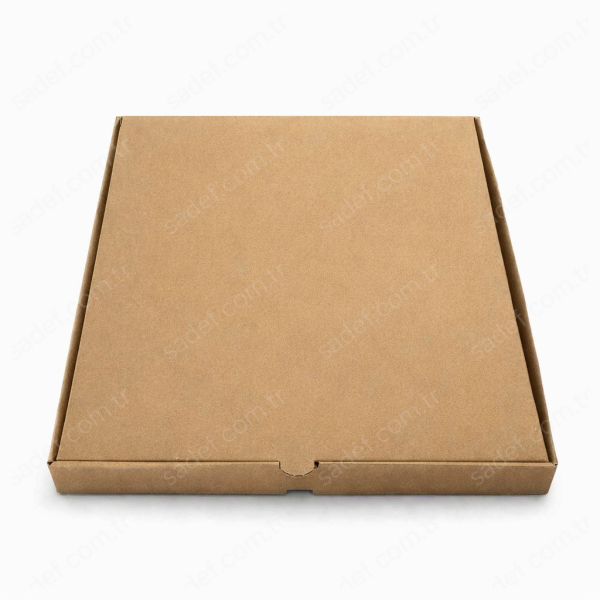 BASKISIZ KRAFT OLUKLU 33X33X4 CM PİZZA KUTUSU 100 ADET