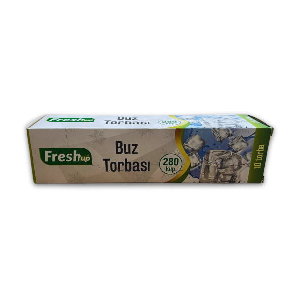 BUZ POŞETİ ( 280 KÜP ) 10 AD ŞEFFAF