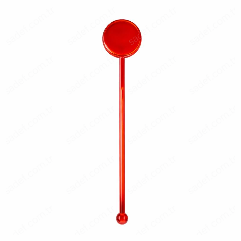 20 CM  YUVARLAK KOKTEYL KARIŞTIRICI 50 ADET KIRMIZI X 30 PAKET