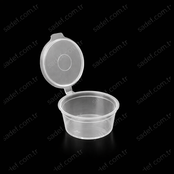 1 OZ KAPAKLI SOS KABI 30 ML PP ŞEFFAF 50 ADET X 20 PAKET