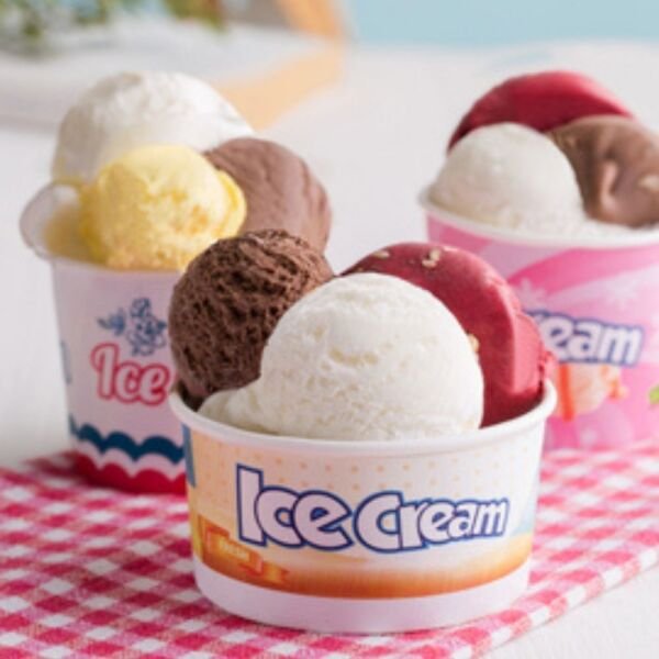 ARNES YAYVAN 100 CC BASKILI KARTON DONDURMA KASE 1000 ADET