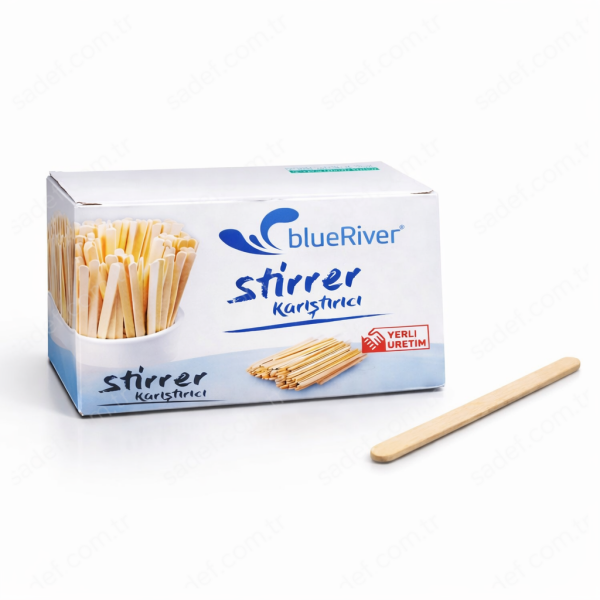 AHŞAP KARIŞTIRICI 11 CM - 400 AD BLUERİVER X 24 PAKET