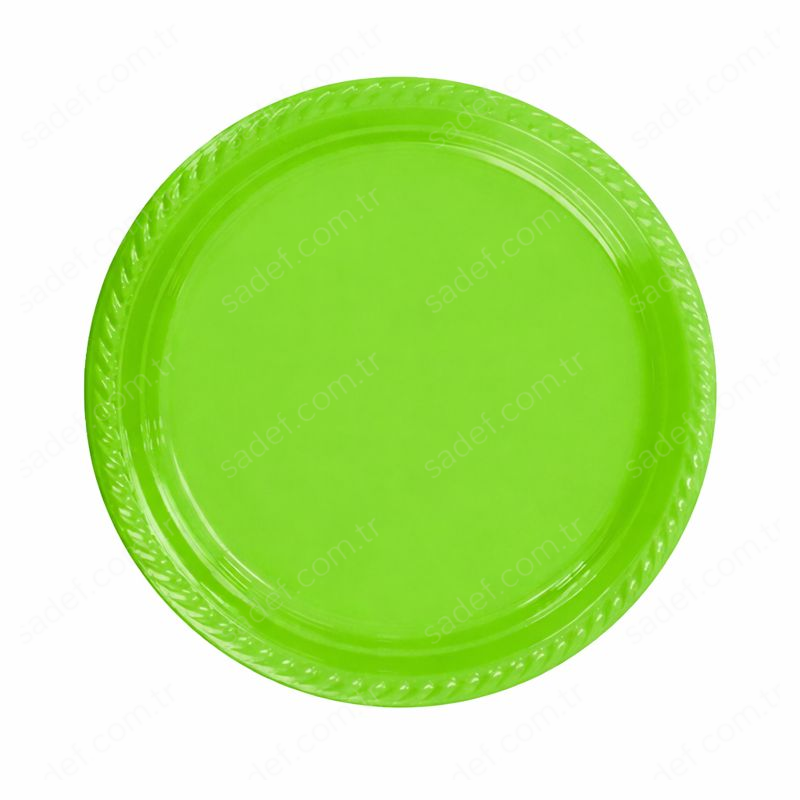 YEŞİL - PARTY TABAK 25 AD ( 10 GR ) X 40 PAKET