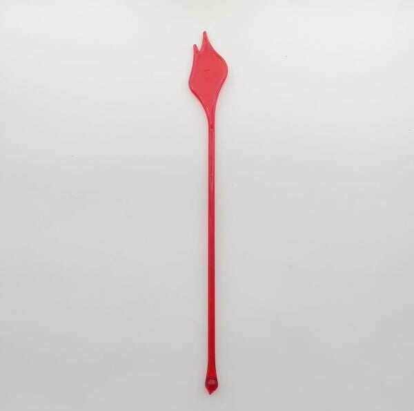 25 CM ALEV KOKTEYL KARIŞTIRICI 50 ADET KIRMIZI