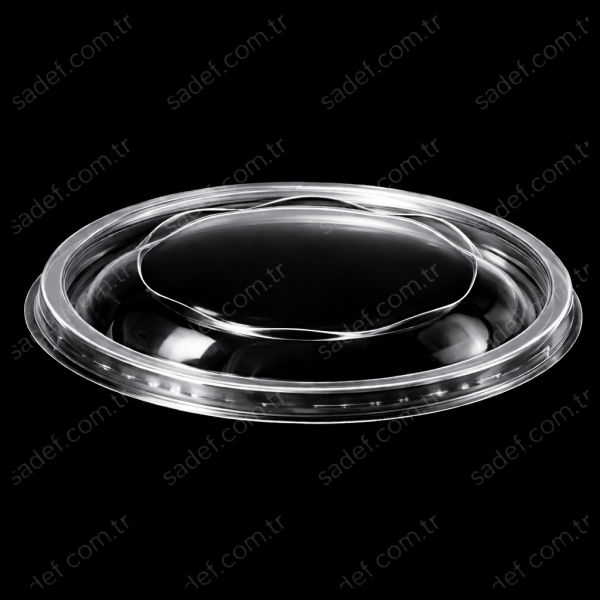 ÖZGE ÖST YUVARLAK SICAK YEMEK ŞEFFAF KAPAK 12 GR 300 ADET