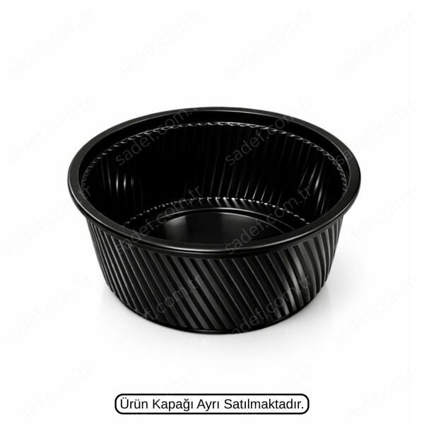 POLİCAP ÇORBA KASE ( 14 OZ ) SİYAH GÖVDE 1000 ADET